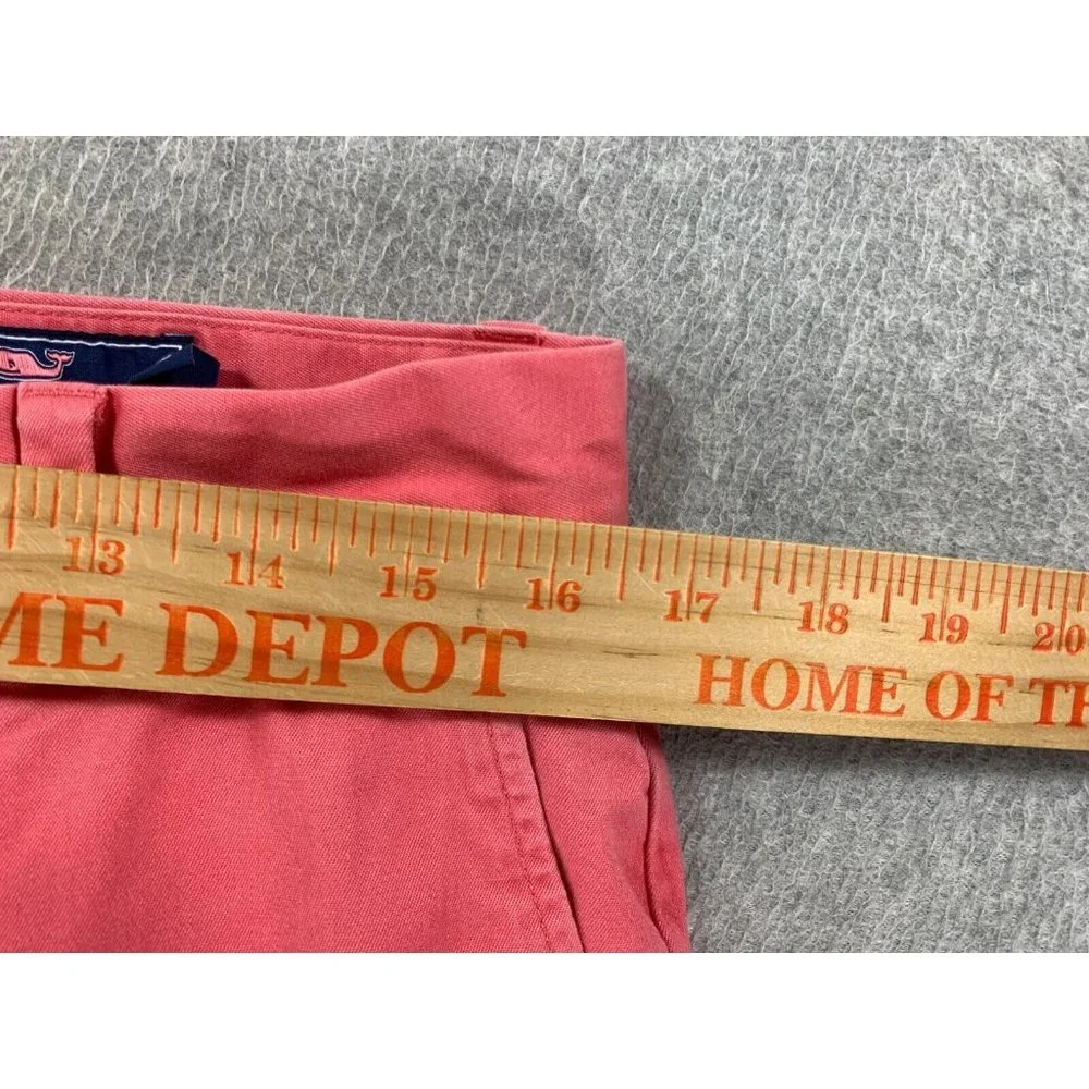 Vineyard Vines Cotton‎ Blend BREAKER Chino Pants (Men's 33x32) Jetty Red